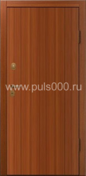 Металлическая дверь МДФ с ламинатом MDF-612